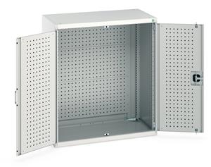 Bott1050mm Wide Industrial Tool Cupboards HD Cupboard 1200Hx1050Wx650D - Perfo Back / Perfo Doors